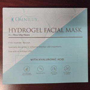 Omnilux Hydrogel Facial Mask [3-pack]